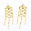 Picture of 18k Yellow Gold Beaded Dangling Earrings