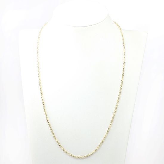 Picture of 14k Yellow Gold Rope Chain