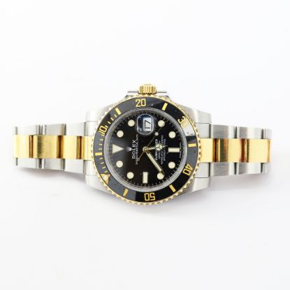 Picture of Rolex Submariner Two Tone Black Dial Men's Watch