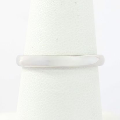 Picture of 14k White Gold Thin Band