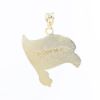 Picture of 14k Yellow Gold Buccaneers Flag Pendant