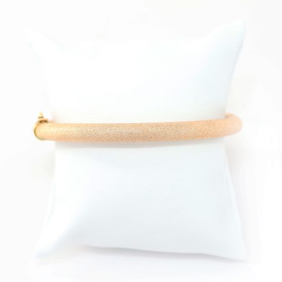 Picture of 18k Rose Gold Hinged Bangle 