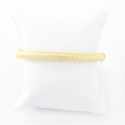Picture of 18k Yellow Gold Hinged Bangle
