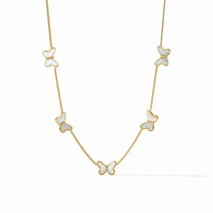 Picture of Papillon Delicate Station Necklace