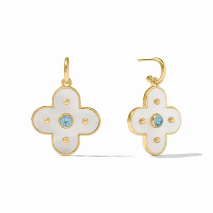 Picture of Colette Statement Hoop & Charm Earrings