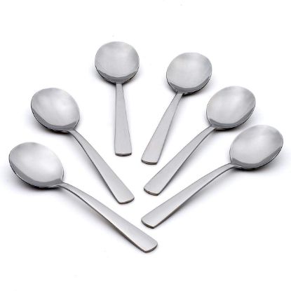 Picture of New Set of 6 Cream Soup Spoons