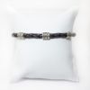 Picture of AXION Sterling Silver Leather Bracelet