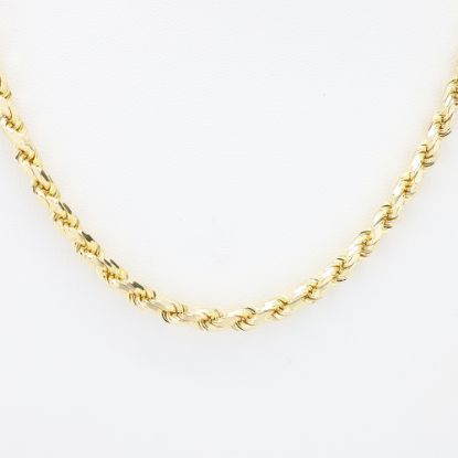 Picture of 14k Yellow Gold Rope Link Chain