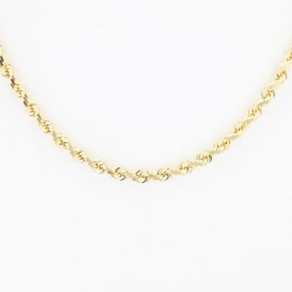 Picture of 14k Yellow Gold Rope Link Chain