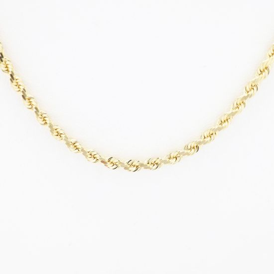 Picture of 14k Yellow Gold Rope Link Chain