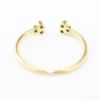Picture of 14k Yellow Gold Thin Open Diamond Band