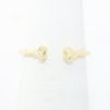 Picture of 14k Yellow Gold Thin Open Diamond Band