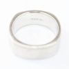 Picture of 14k White Gold Hammered Men's Band