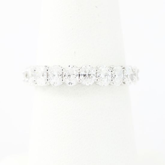 Picture of 14k White Gold Diamond Ring Band