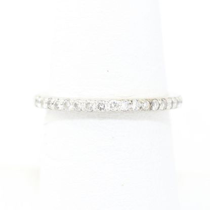 Picture of 14k White Gold Diamond Band
