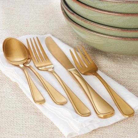 Picture for pattern Flight, Gold Satin