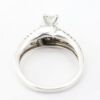 Picture of 14k White Gold Brilliant Diamond Ring