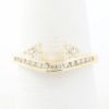 Picture of 14k Yellow Gold Diamond Insert Ring