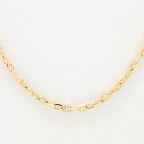 Picture of 18k Yellow Gold Small Mariner Link Chain 
