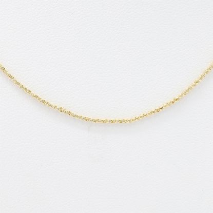 Picture of 14k Yellow Gold Thin Necklace
