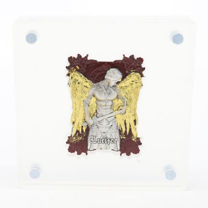 Picture of 2025 Lucifer Silver Colorized & Shaped Coin