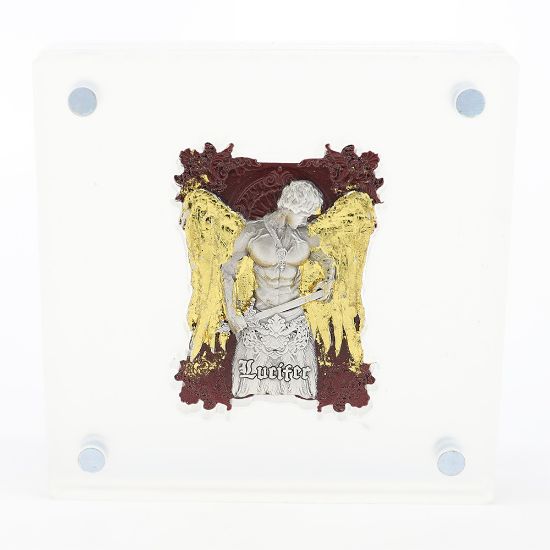 Picture of 2025 Lucifer Silver Colorized & Shaped Coin