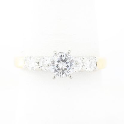 Picture of 14k Yellow Gold Diamond Ring