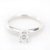 Picture of 14k White Gold Solitaire Diamond Ring