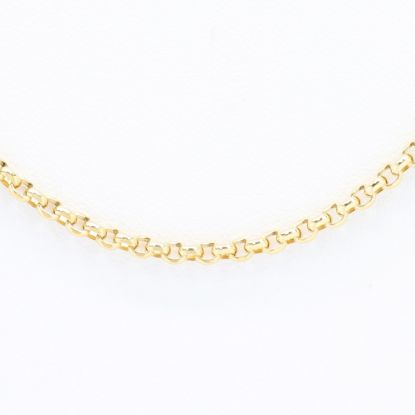 Picture of 18k Yellow Gold Rolo Chain