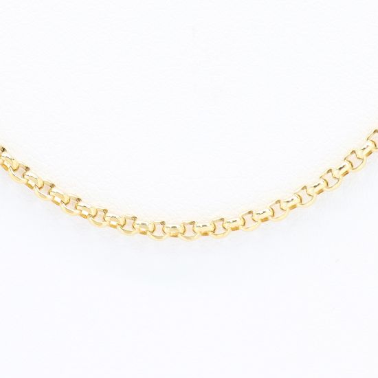Picture of 18k Yellow Gold Rolo Chain