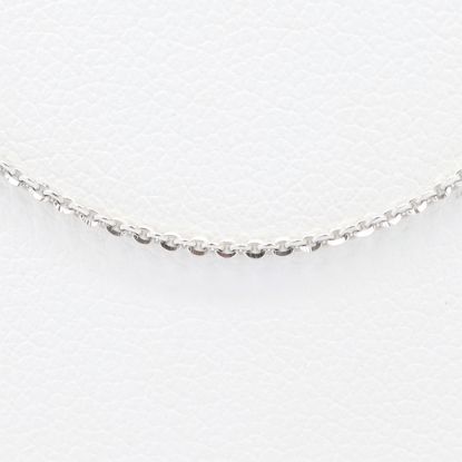 Picture of 18k White Gold Thin Chain Necklace