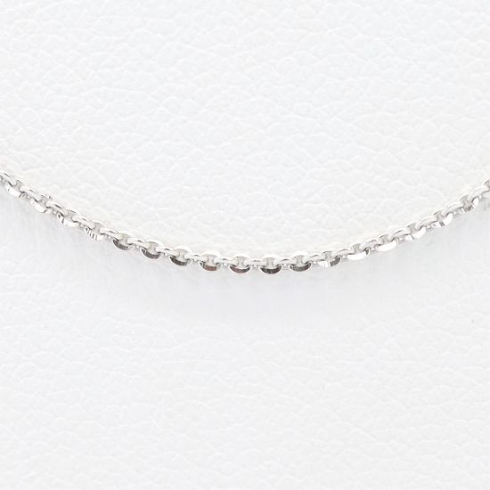 Picture of 18k White Gold Thin Chain Necklace