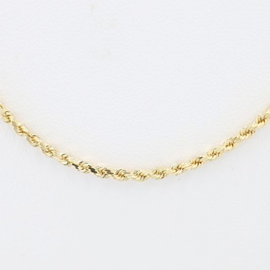 Picture of 14k Yellow Gold Rope Chain