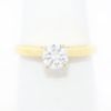 Picture of 18k Yellow Gold Brilliant Soliatire Diamond Ring