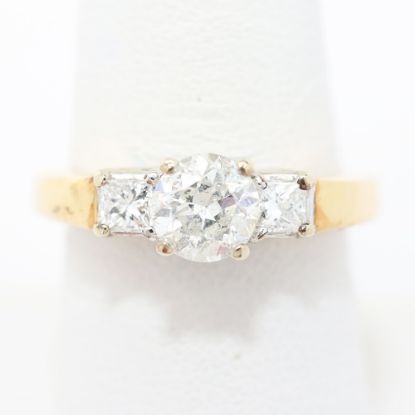 Picture of 14k Yellow Gold Diamond Ring