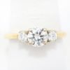 Picture of 14k Yellow Gold Brilliant Diamond Ring
