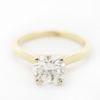 Picture of 14k Yellow Gold Brilliant Solitaire Ring