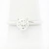 Picture of 14k White Gold Solitaire Ring