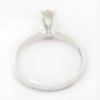 Picture of 14k White Gold Solitaire Ring