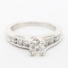 Picture of 14k White Gold Brilliant Diamond Ring