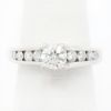 Picture of 14k White Gold Brilliant Diamond Ring