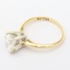 Picture of 14k Yellow Gold Oval Diamond Ring