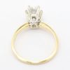 Picture of 14k Yellow Gold Oval Diamond Ring