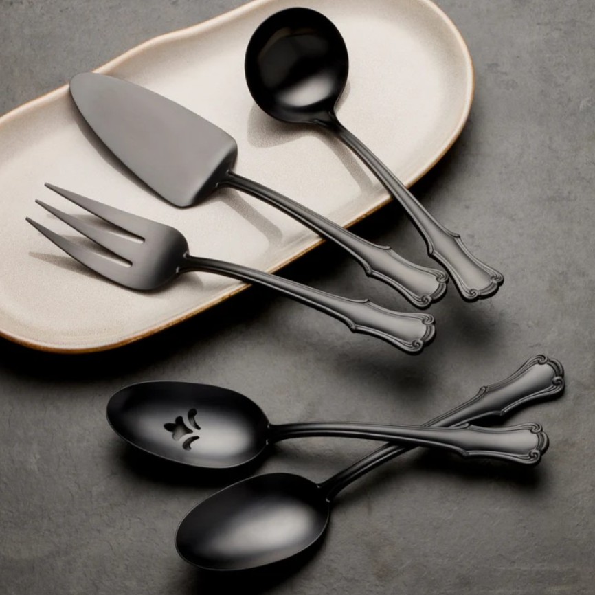 Show products in the James Street, Black Satin pattern