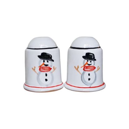 Picture of Snowman Salt & Pepper Shakers