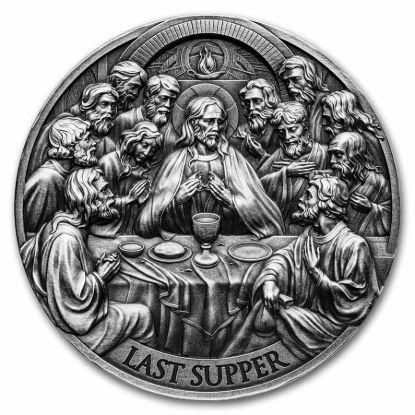 Picture of 2025 'The Last Supper' 2 Oz. Silver Coin
