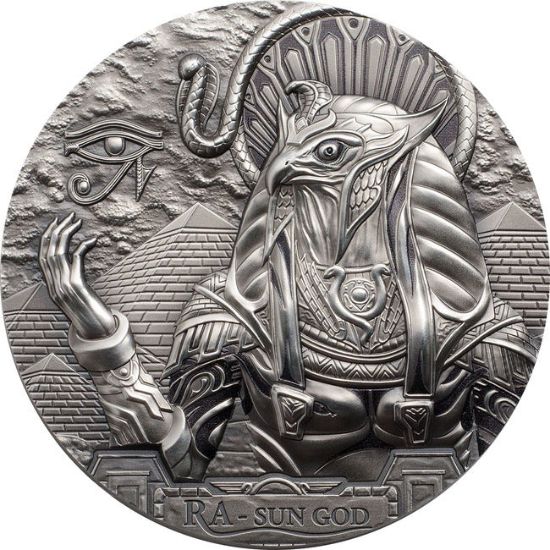 Picture of 2018 Ra Sun God 3 Oz. Silver Coin