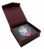 Picture of 2024 Shield of St. Michael 'Dragonslayer' Edition 2 Oz. Colorized Silver Stacker