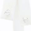 Picture of 14k White Gold Solitaire Studs