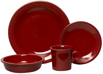 Show products in the Fiesta, Scarlet pattern